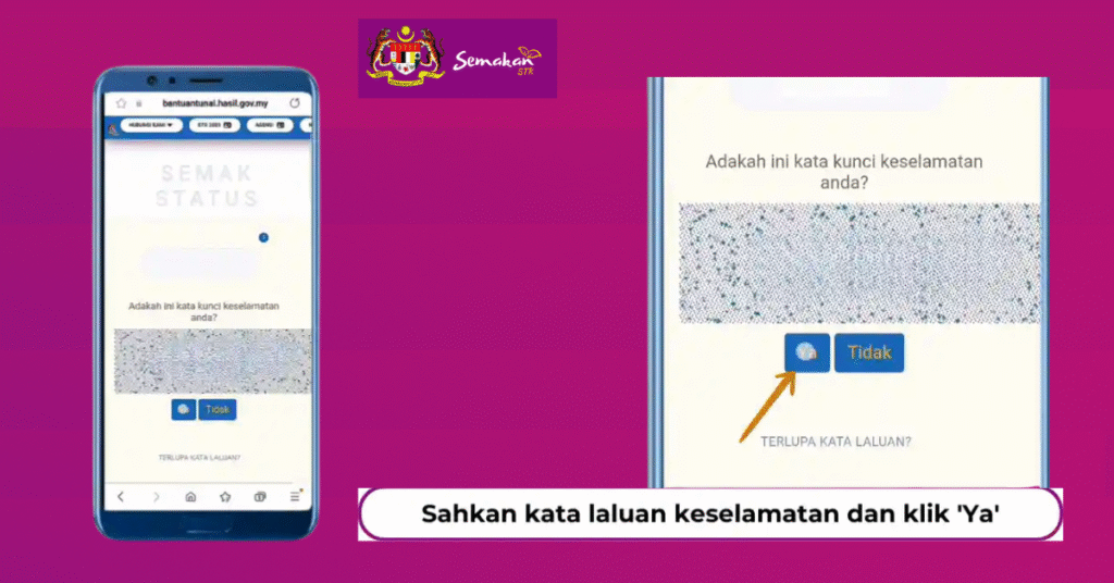 Sahkan Kata Laluan Keselamatan Anda