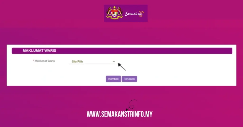 PERMOHONAN STR (Baharu) dan Panduan Syarat Kelayakan Online 2025 8 step 13