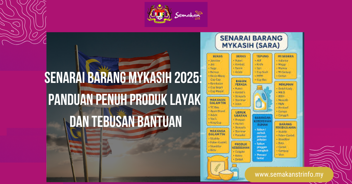 senarai barang mykasih 2025