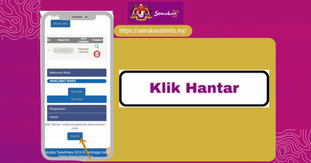 Panduan Lengkap: Cara Buat Rayuan STR Fasa 4 2024-2025 Secara Online 8 klik hantar