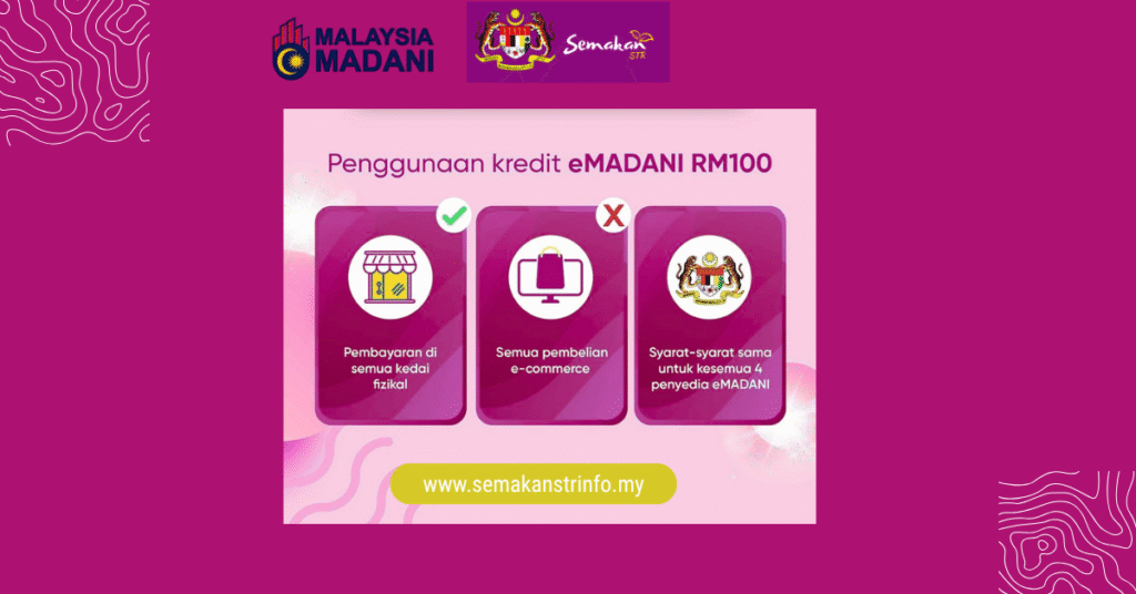 Jumlah Bantuan eWallet MADANI 2025