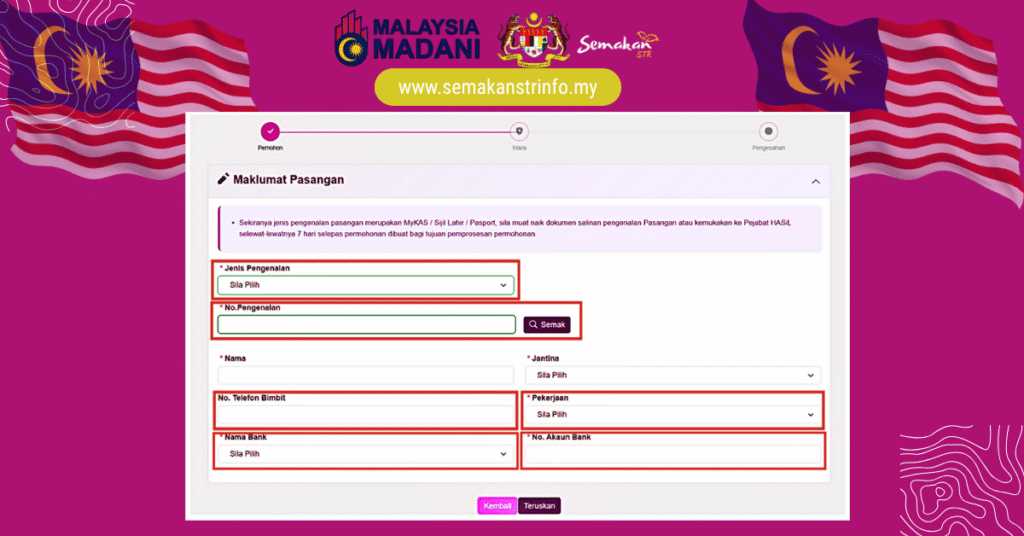 Panduan Permohonan Baru STR 2026 | Apa Yang Anda Perlu Tahu 10 Mengisi Borang Permohonan