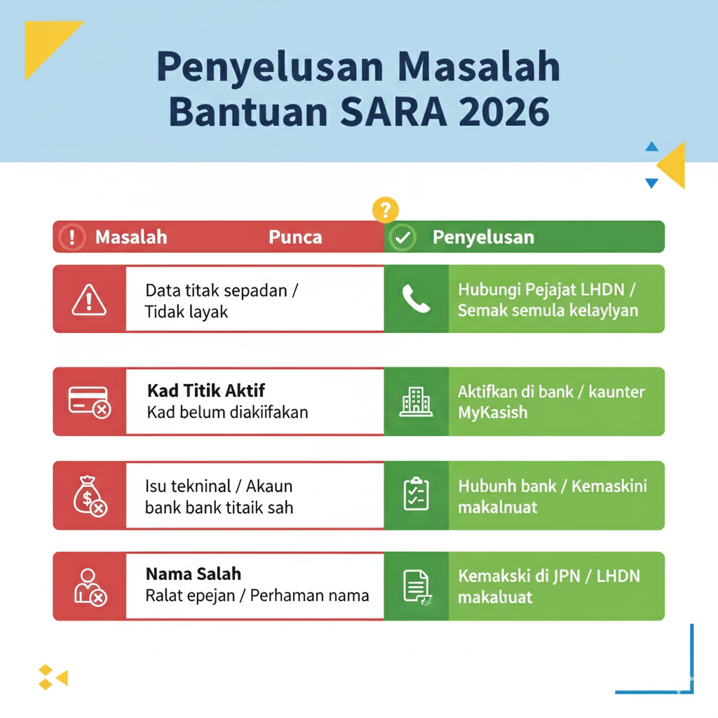 Masalah Biasa & Penyelesaiannya