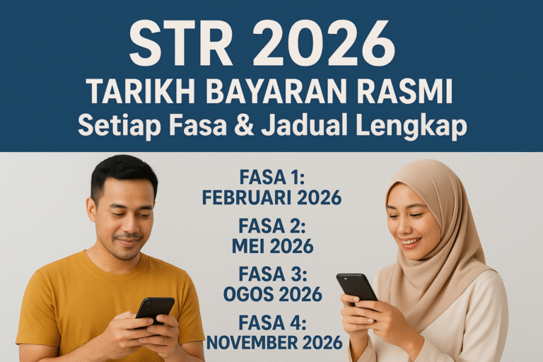 STR 2026 Tarikh Bayaran