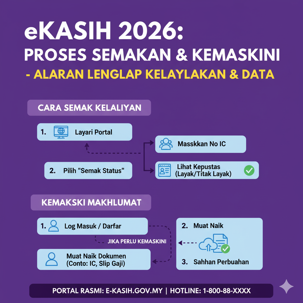 Syarat Kelayakan eKasih 2026